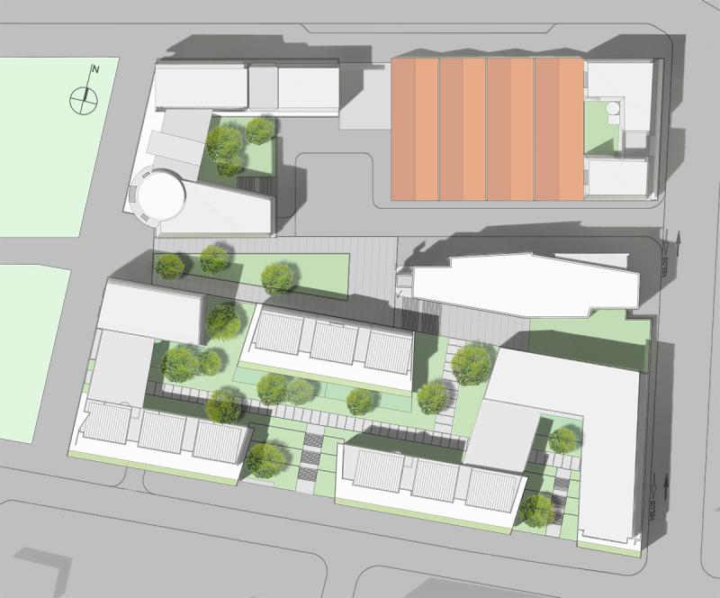 TOURS - PLAN MASSE